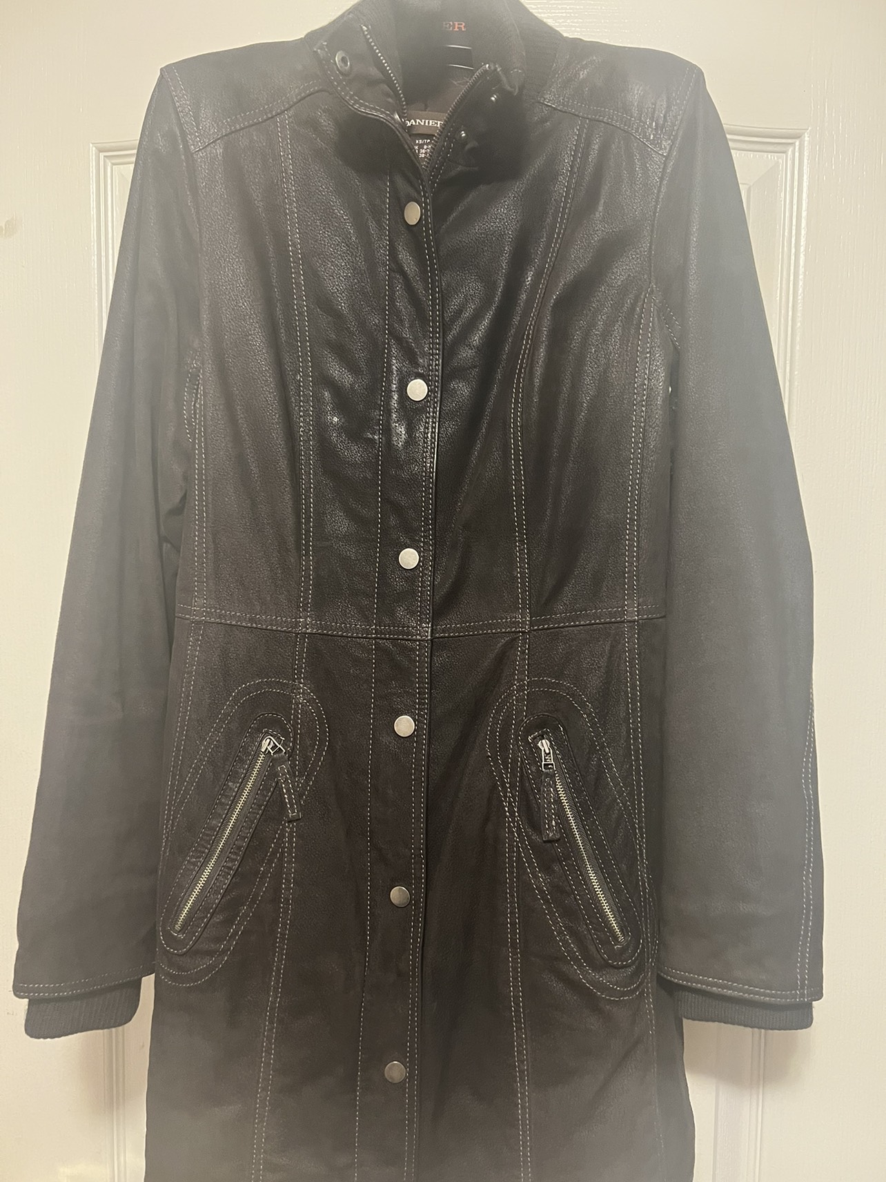 Ladies leather jacket