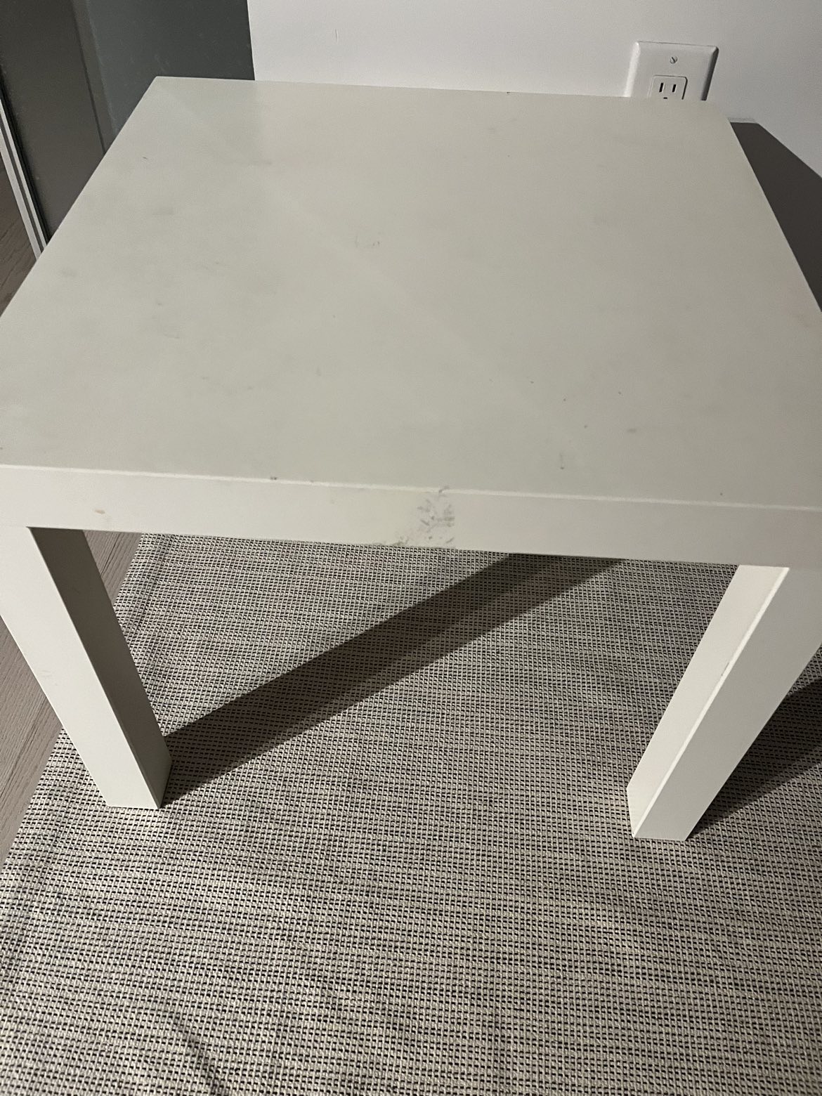 IKEA table and night stand