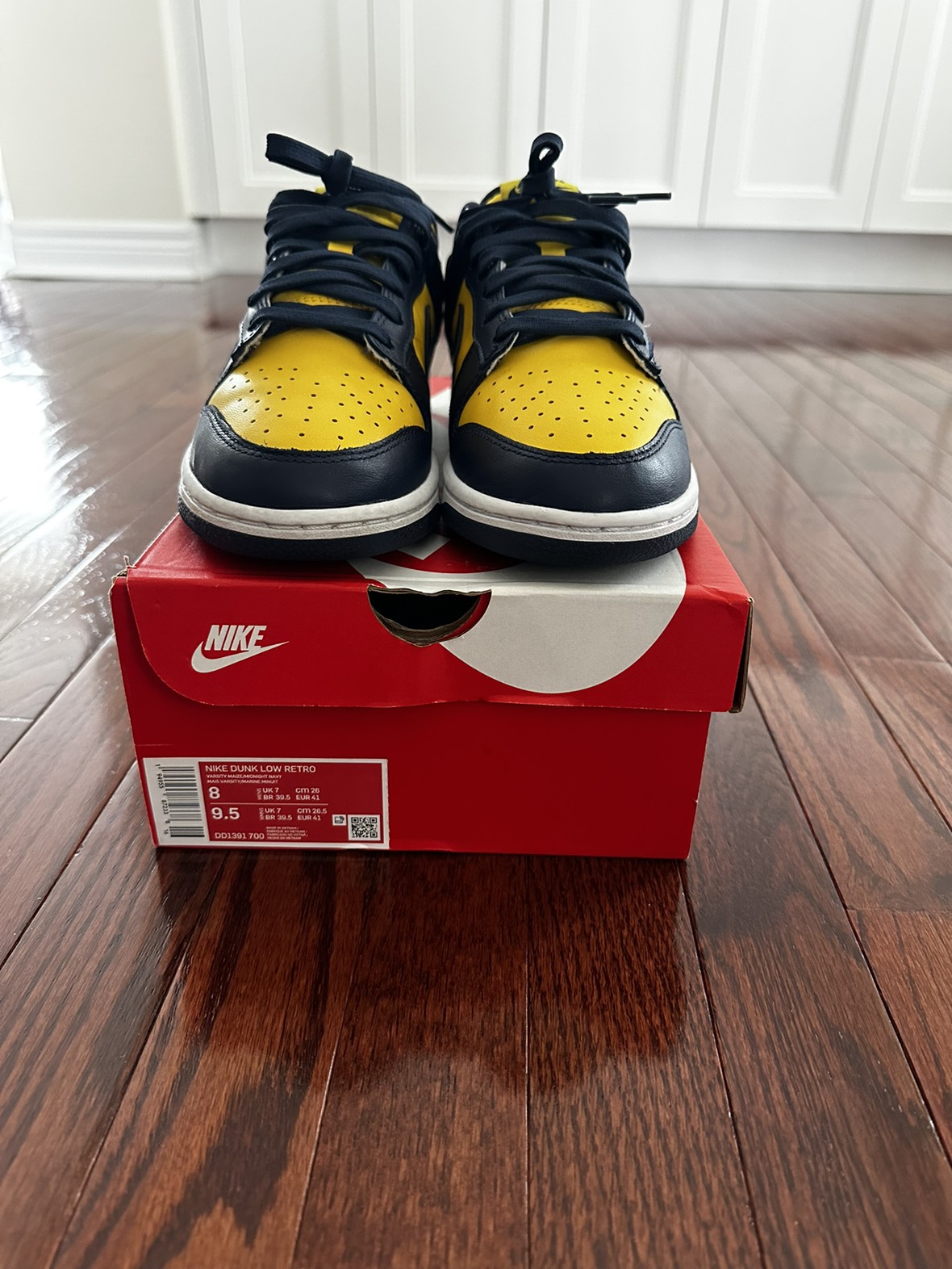 Original Michigan Dunk Lows RECEIPT VNDS 9.5/10 - photo 5
