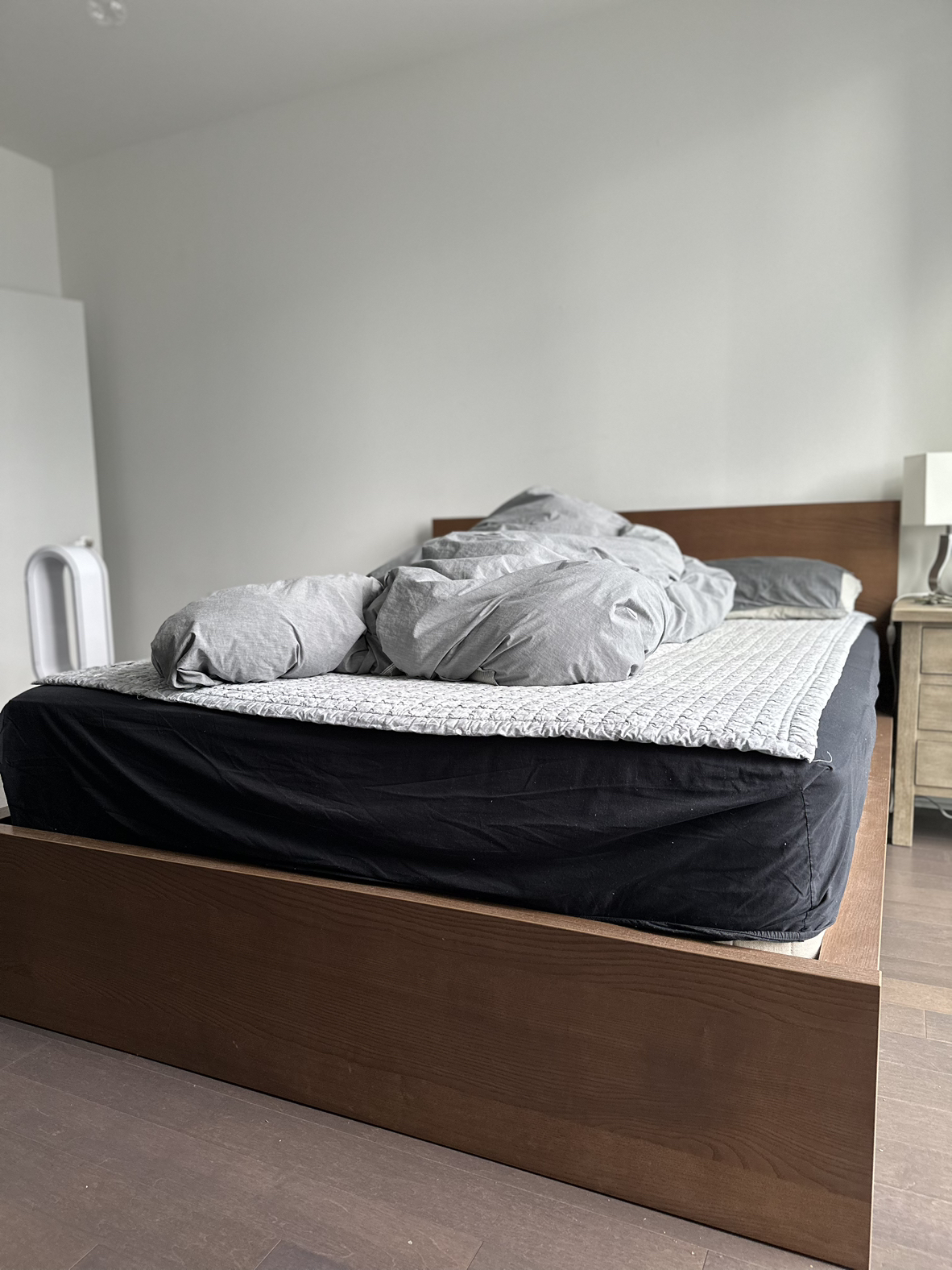 Malm Queen Bed + 2 Storage