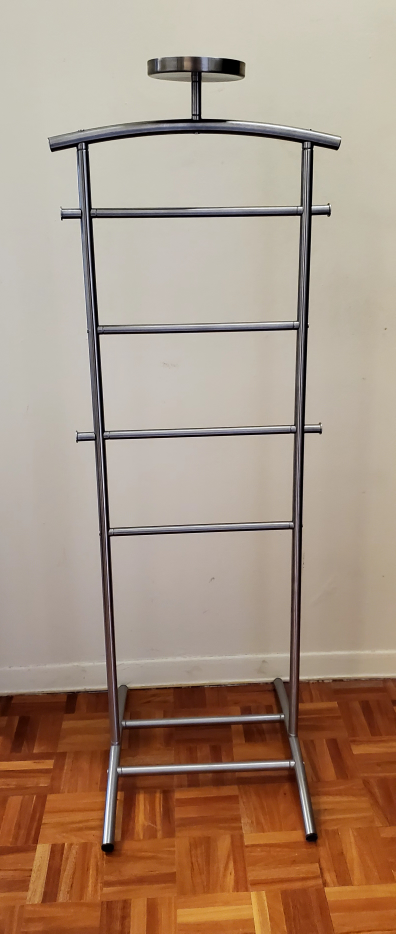 Valet Stand (Rack), Stainless Steel - Assembled