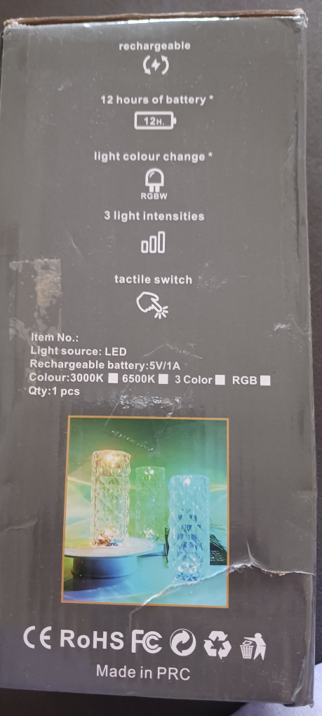 brand New USB charging touch table lamp image indicator(9)