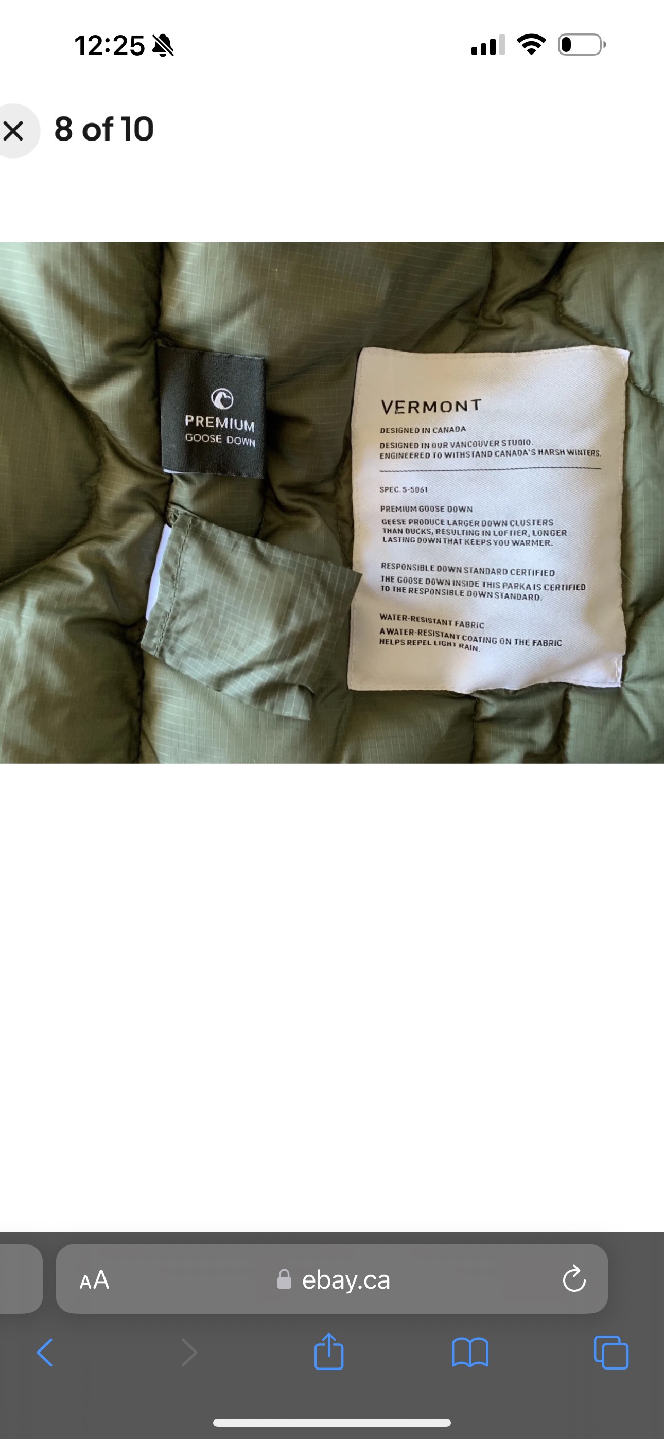 Aritzia Community Vermont Down Parka - photo 5