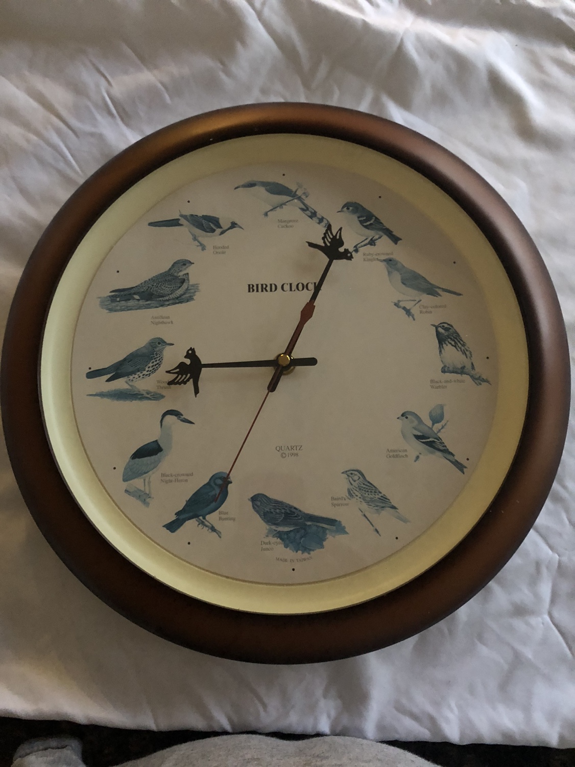 Singing bird clock image indicator(2)