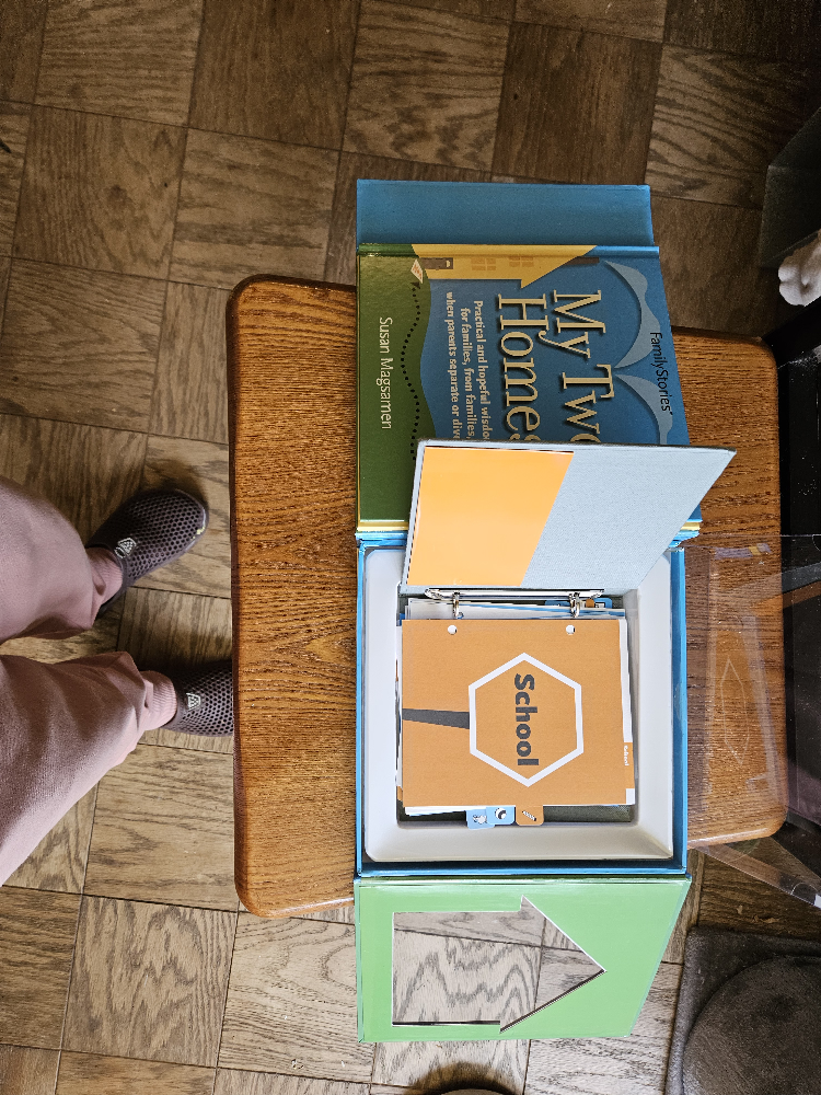 BOX BOOK:  MY TWO HOMES image indicator(3)