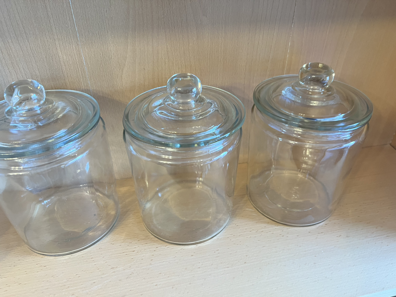 Glass Jar a set of 3 ��🏒 image indicator(3)