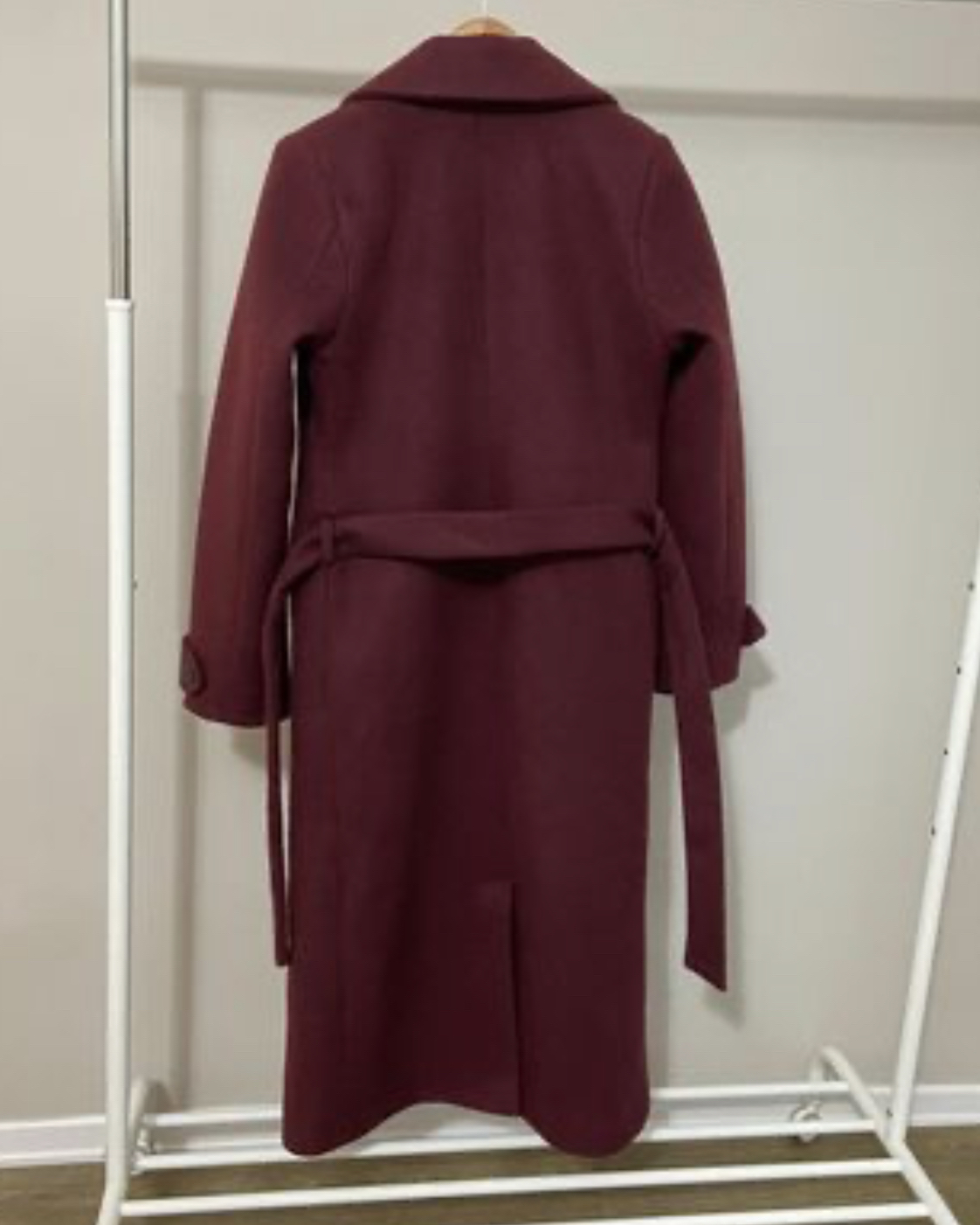 Women’s burgundy coat - photo 2