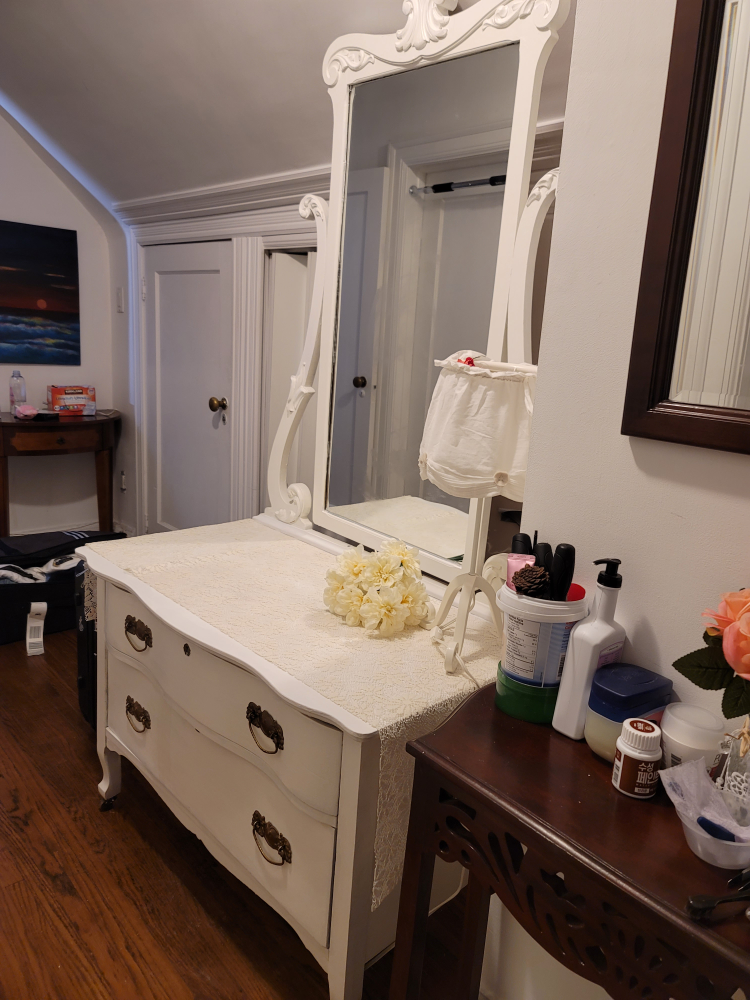 dressing table and mirror - photo 2