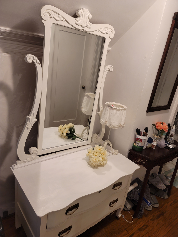 dressing table and mirror - photo 4