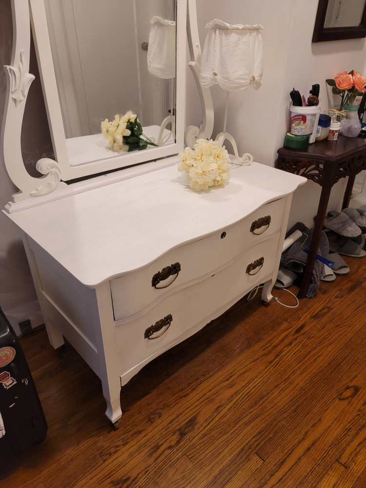dressing table and mirror - photo 5
