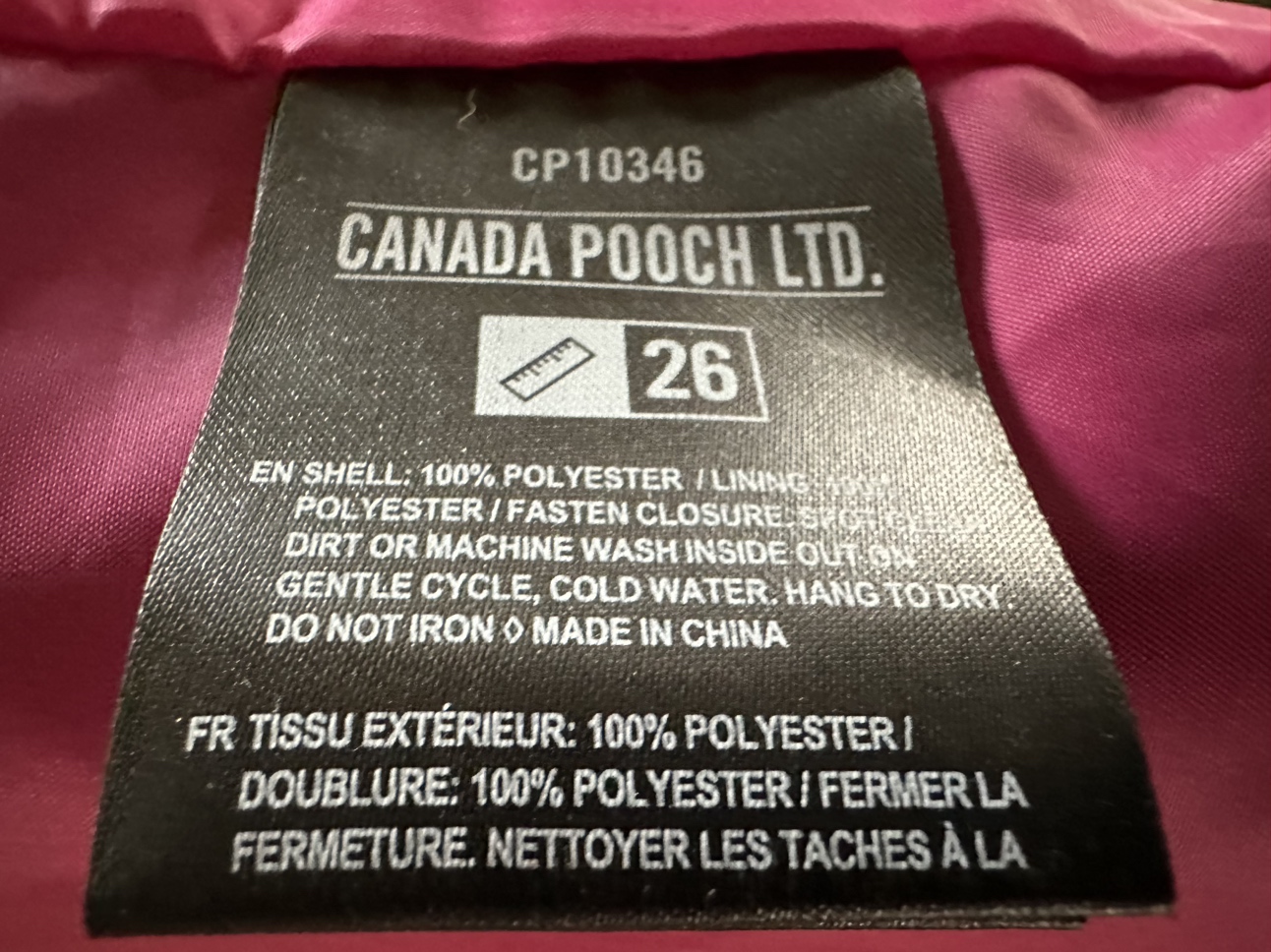 Canada Pooch Slush Suit image indicator(6)