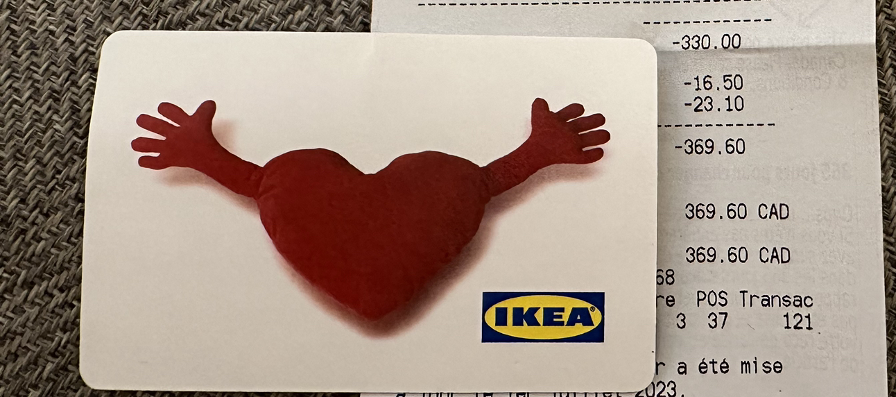 IKEA gift card for sale