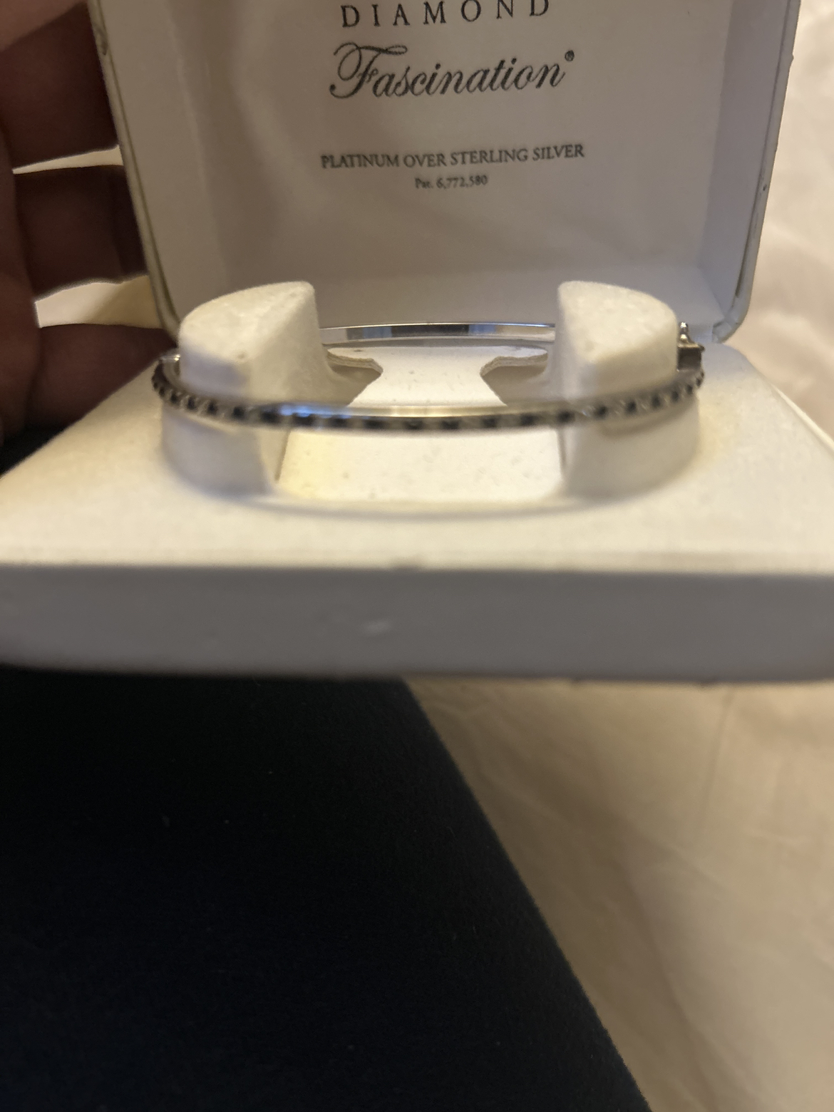 Sapphire/Diamond Tennis Bracelet thumbnail