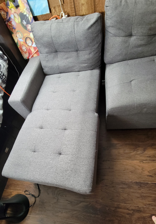 Grey Pull Out Couch image indicator(3)