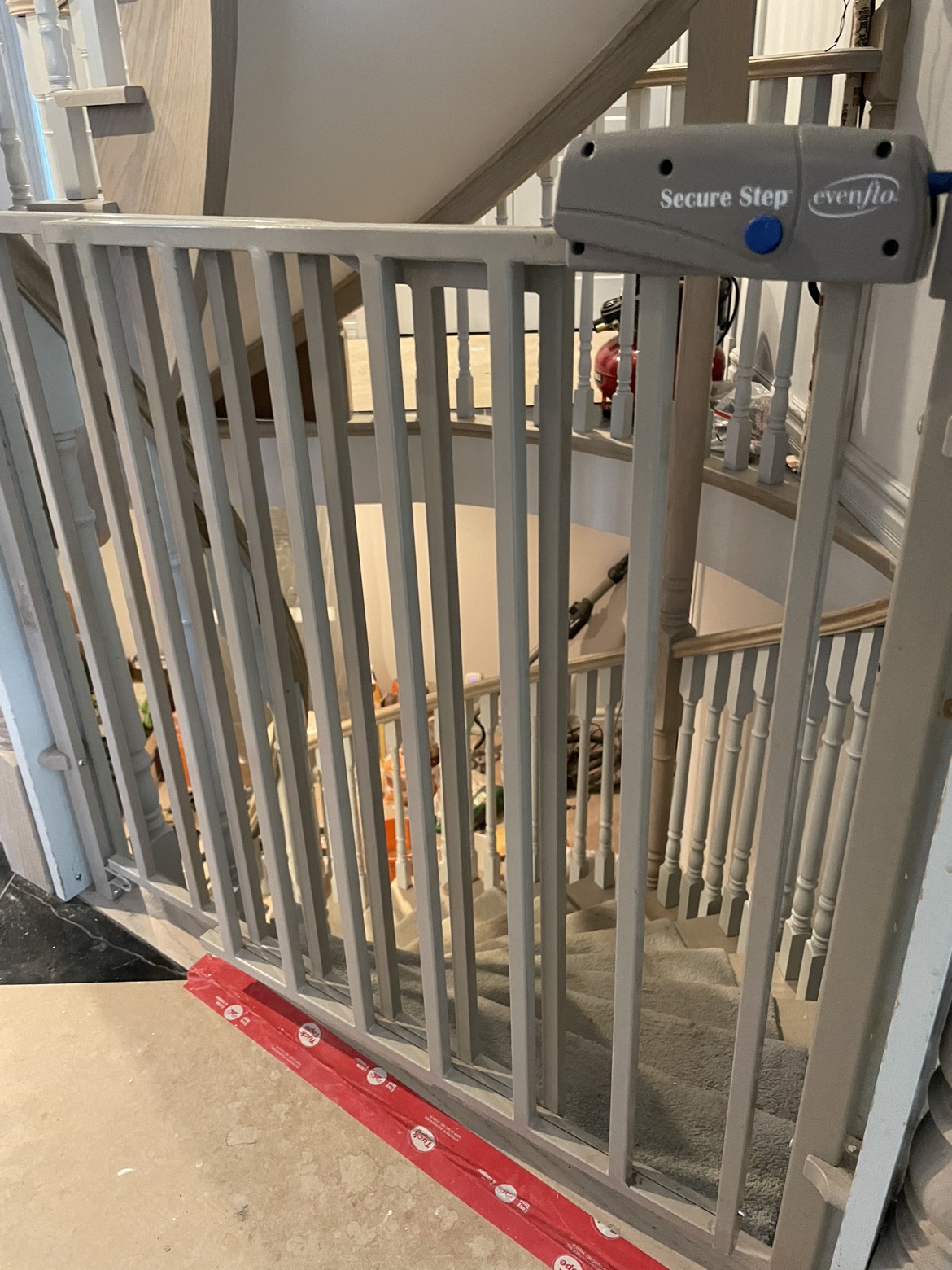 Secure step baby gates