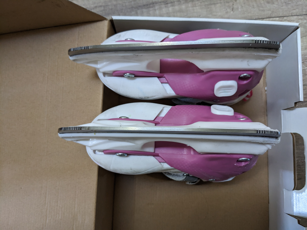 Winnwell Balance Blades Adjustable Skates, Pink, 8-11 - photo 2