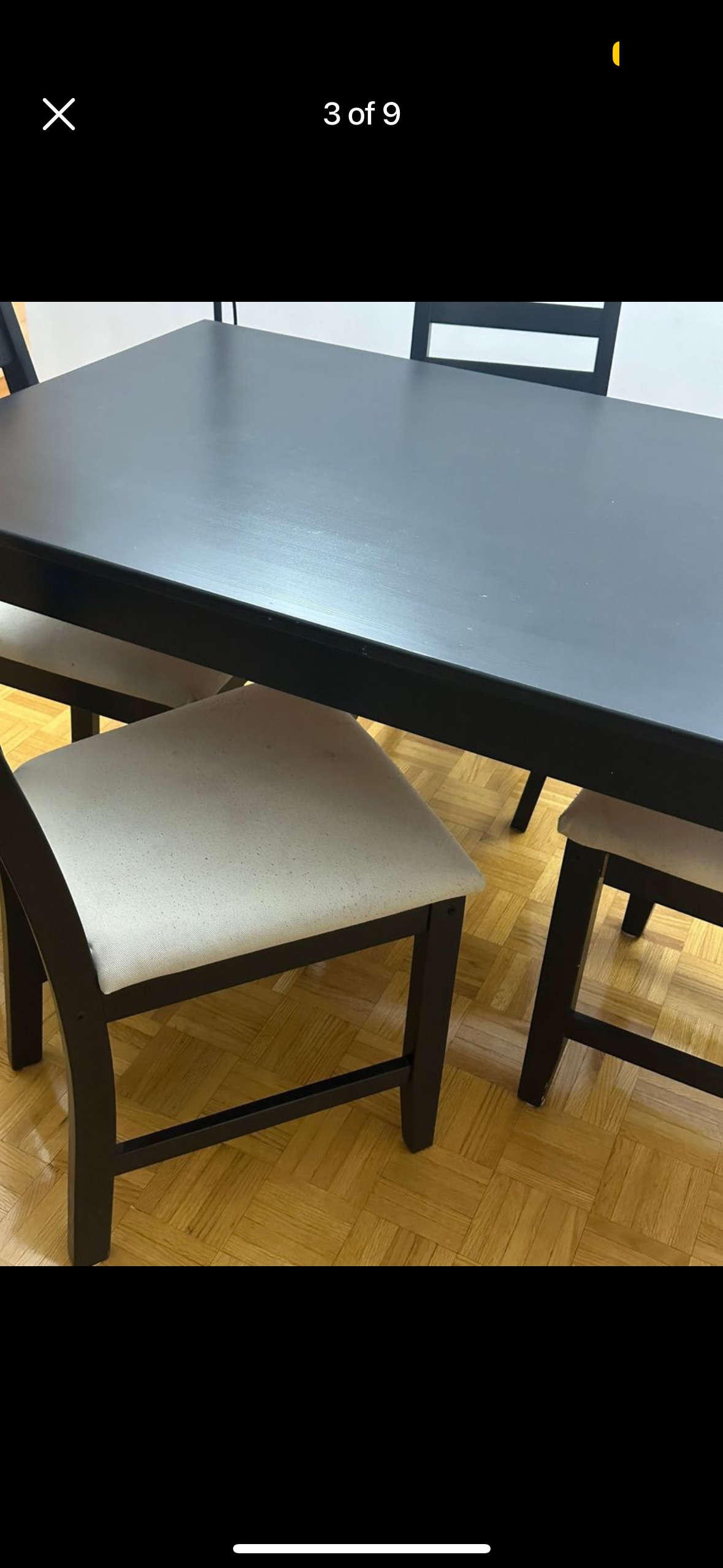 Ikea dining table with chairs - photo 2