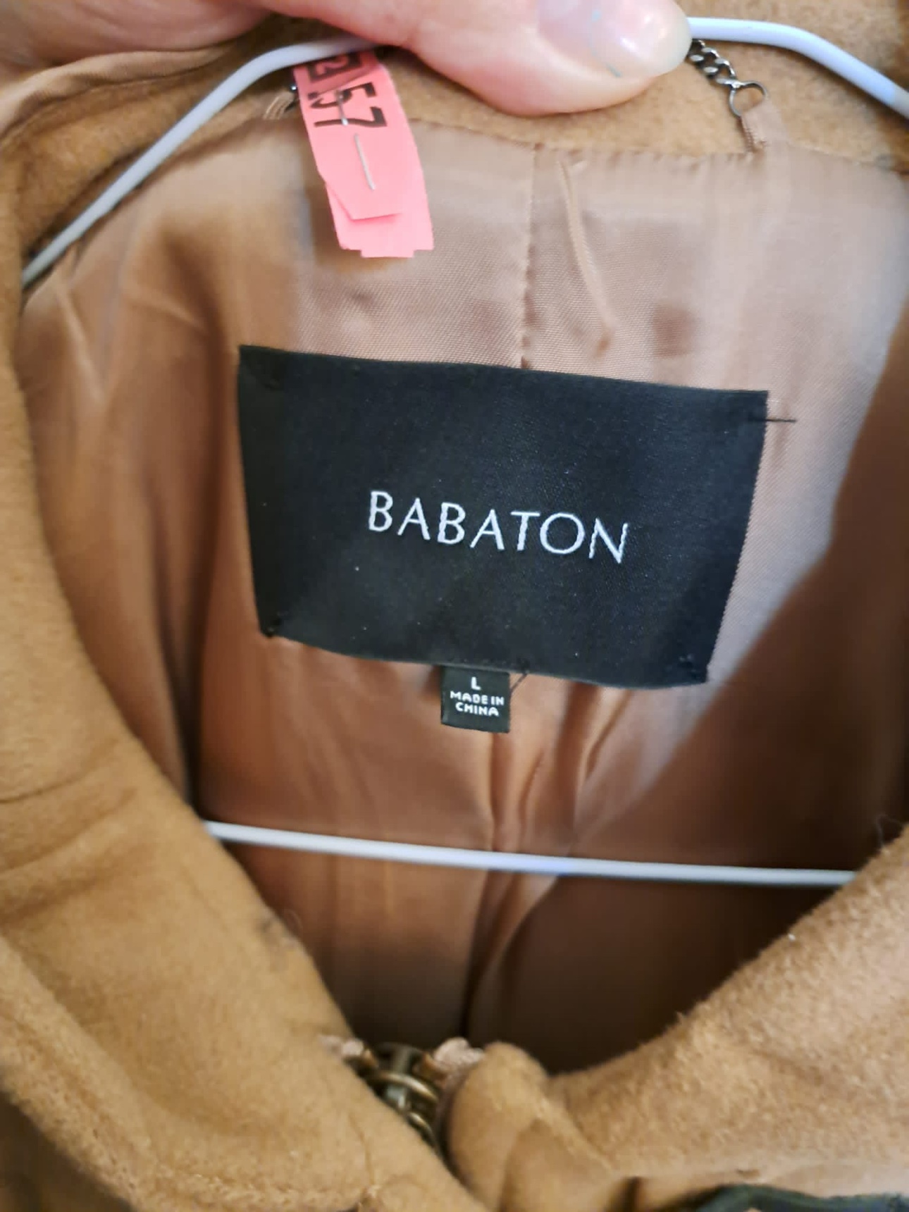 Like New Aritzia Babaton Peacoat image indicator(4)