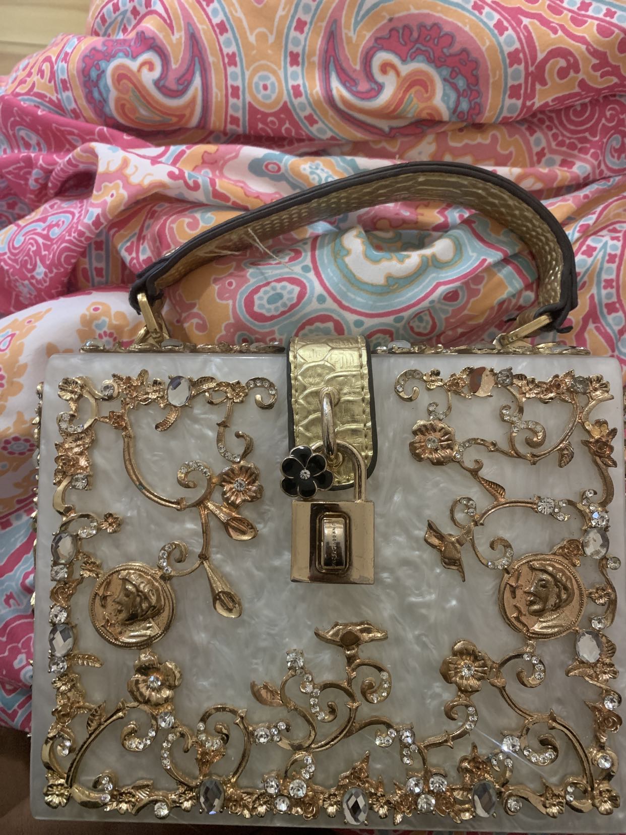 Dolce$Gabanna marble purse thumbnail