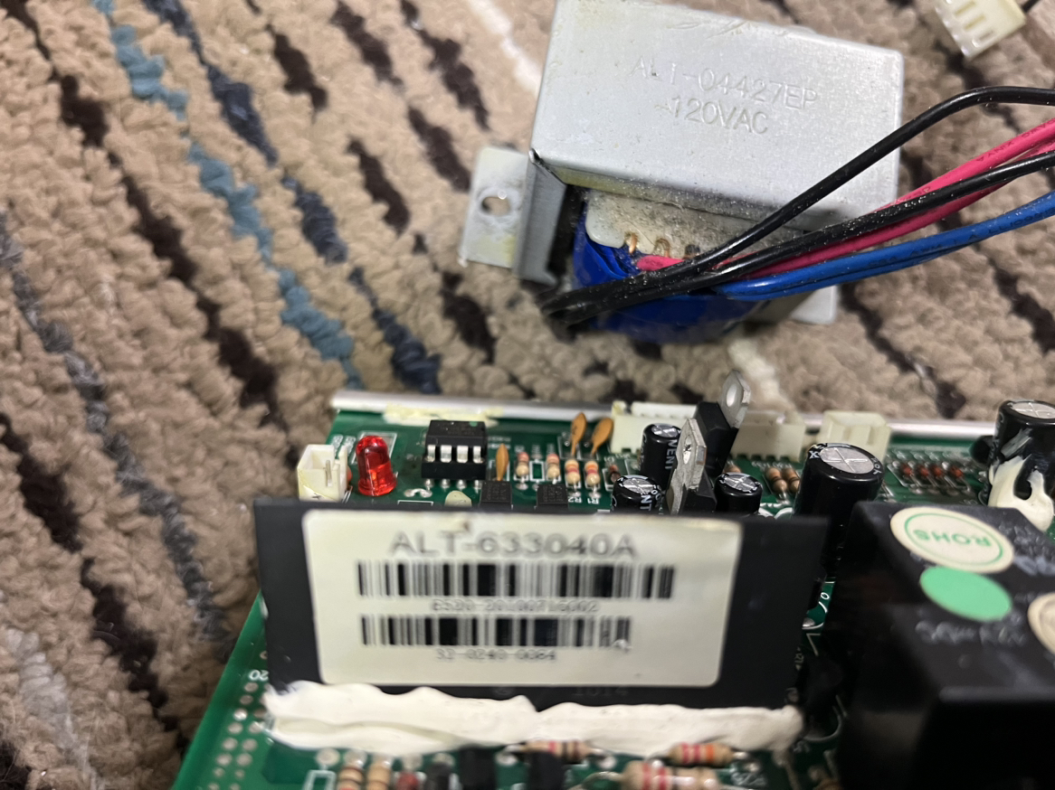 Treadmill motor control board - photo 2