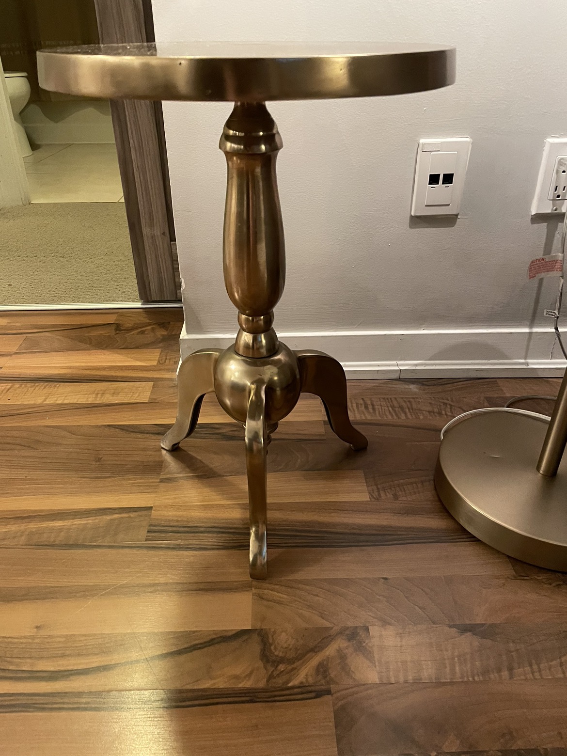 Gold Accent Table
