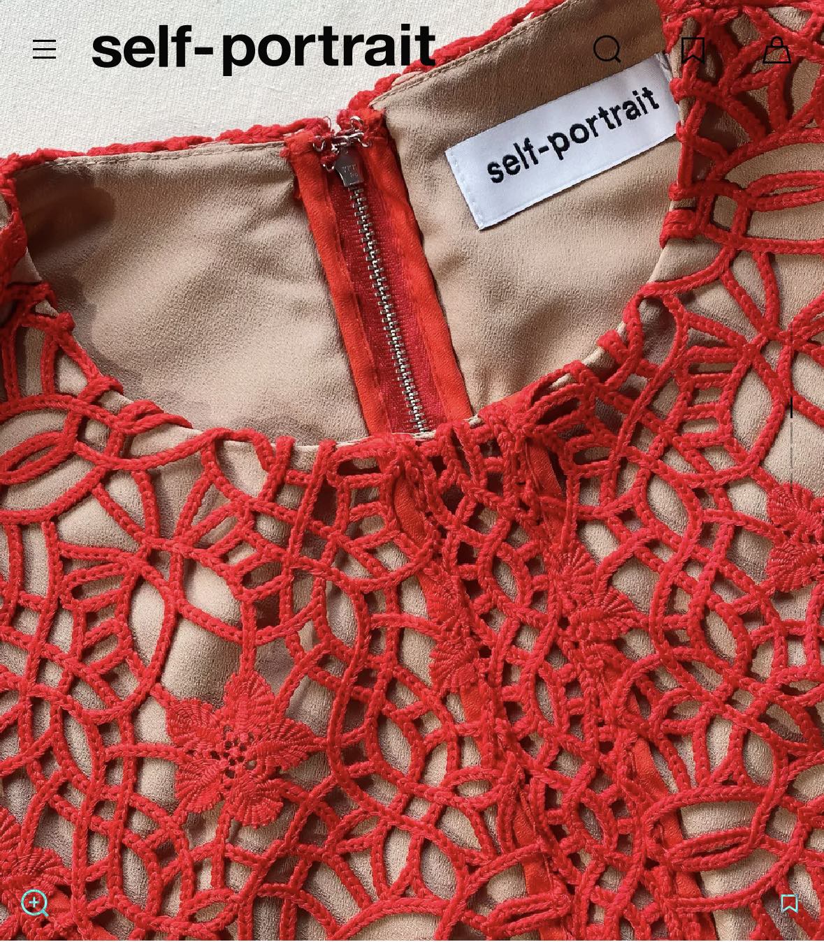 Self Portrait Guipure Lace Midi Dress BRAND NEW WITH TAGS - photo 4