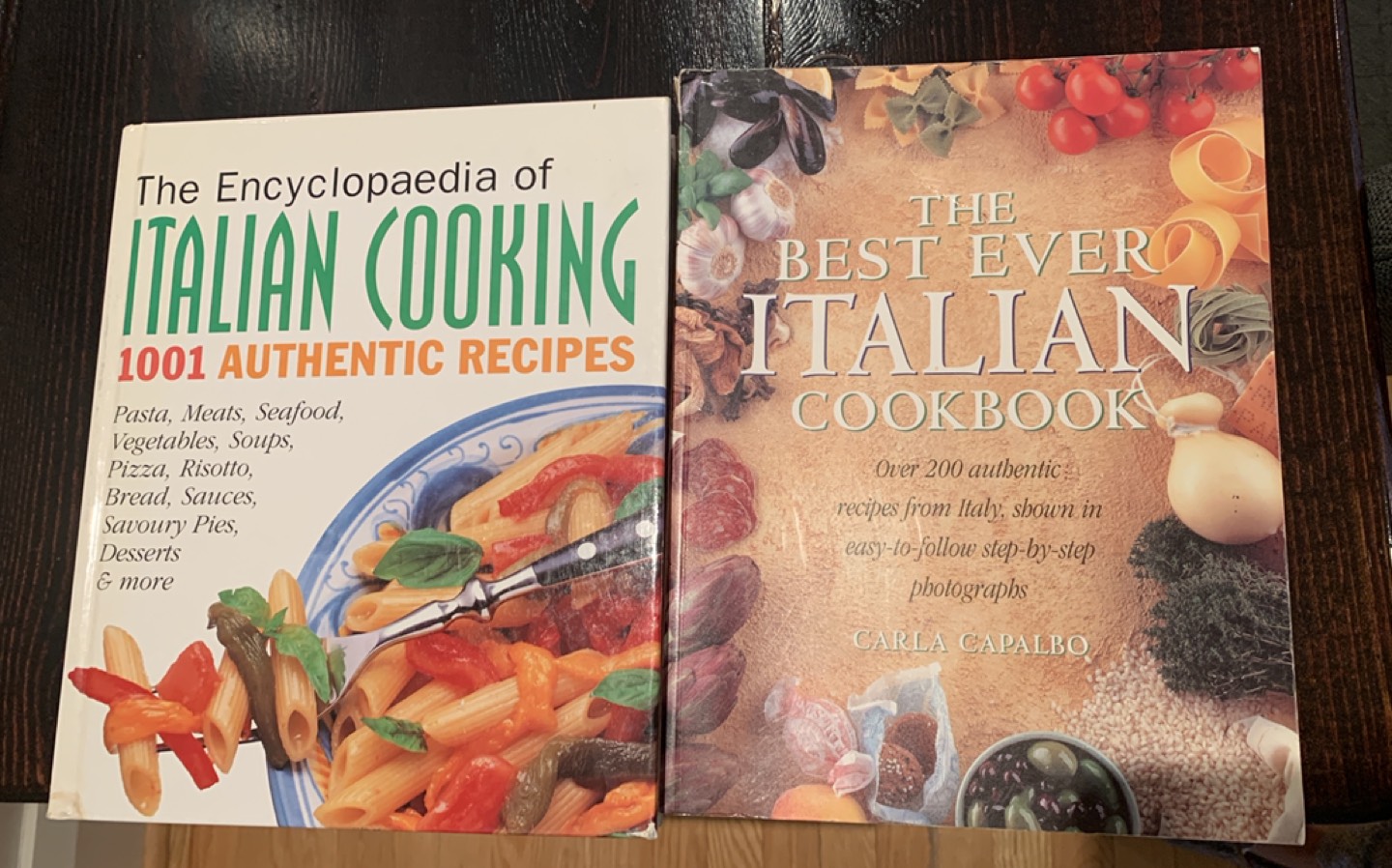 Italian cookbooks thumbnail