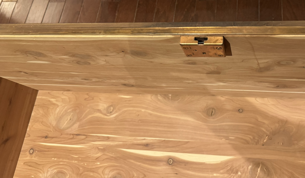 Antique Storage Chest with Cedar Interior - photo 3