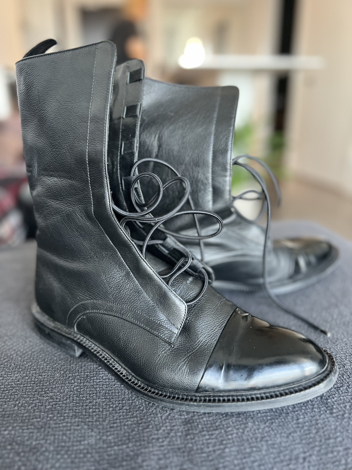 Inch2 Leather Brogue Boots thumbnail