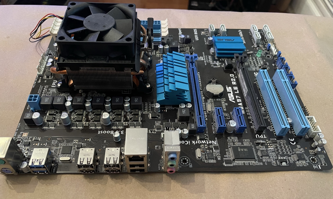 ASUS MSA97 LE R2.0 MOTHERBOARD DUAL INTELLIGENT PROCESSORS BOARD - photo 2