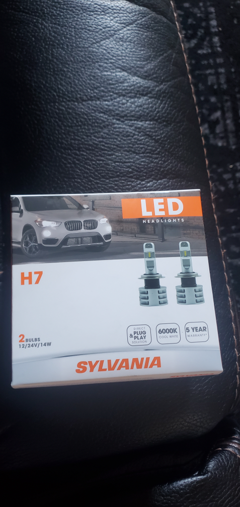 H7 LED headlights. Bought by accident never used