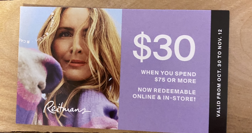 Discount Card Reitmans thumbnail