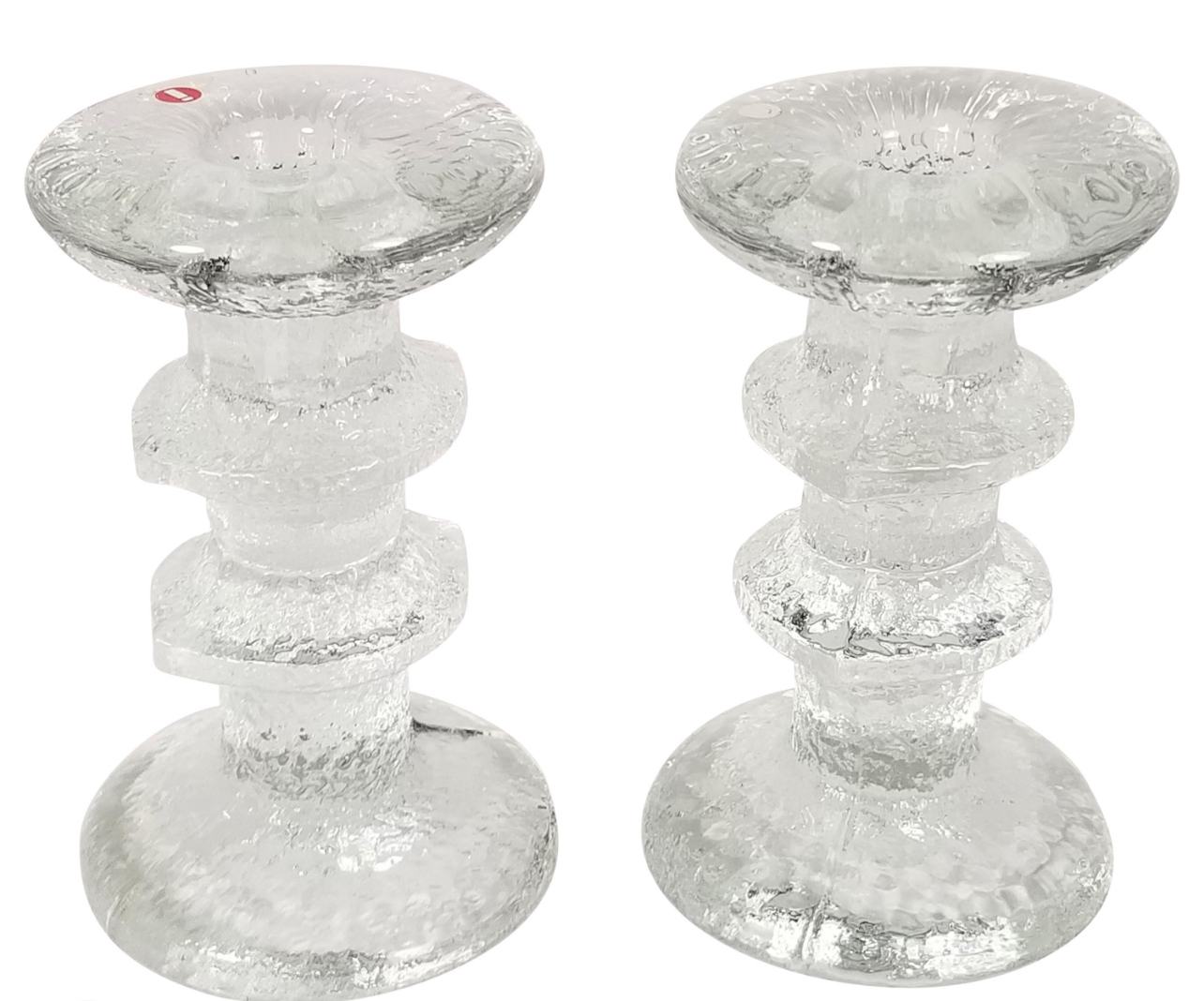 Iitala glass candle holders. Collectors item ! image indicator(4)