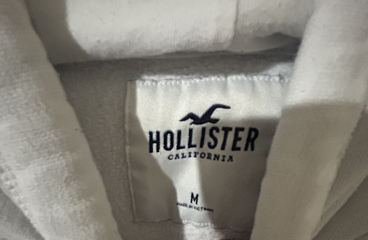New White Hollister Hoodie image indicator(2)