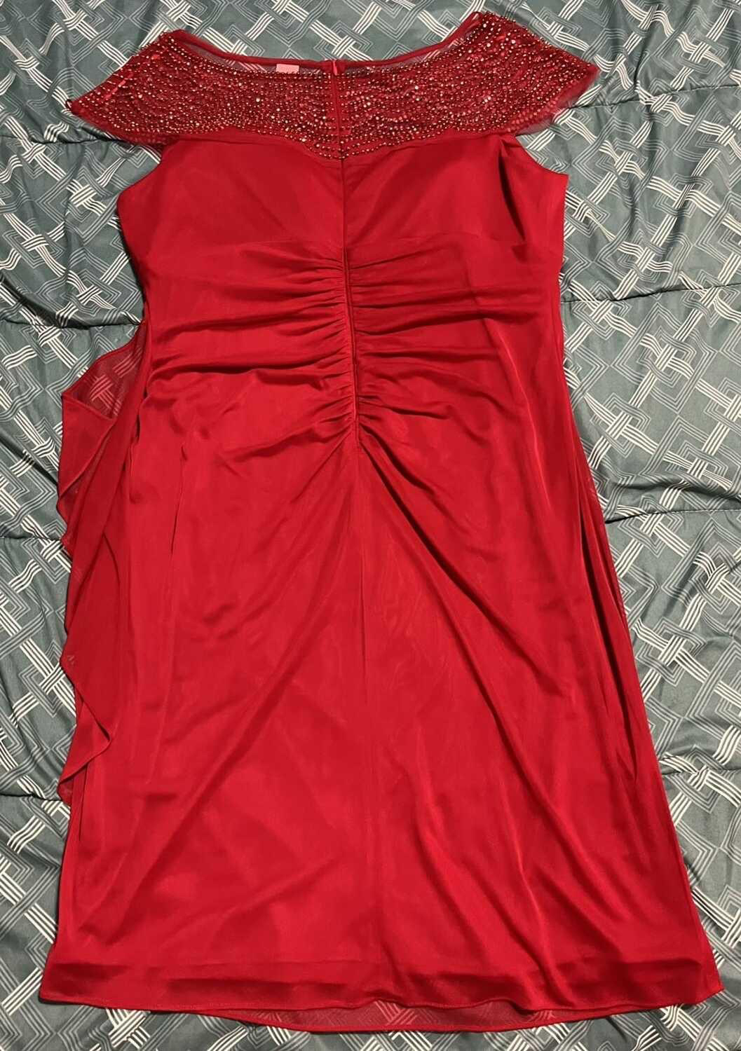 R&M Richards Red Short Dress - photo 2