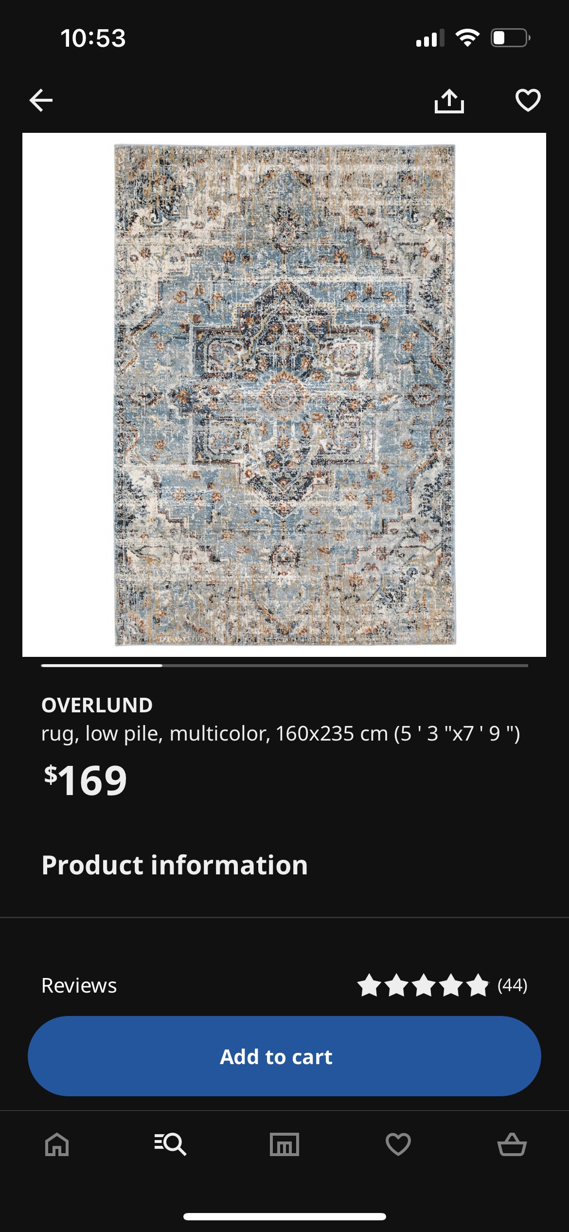 IKEA rug thumbnail