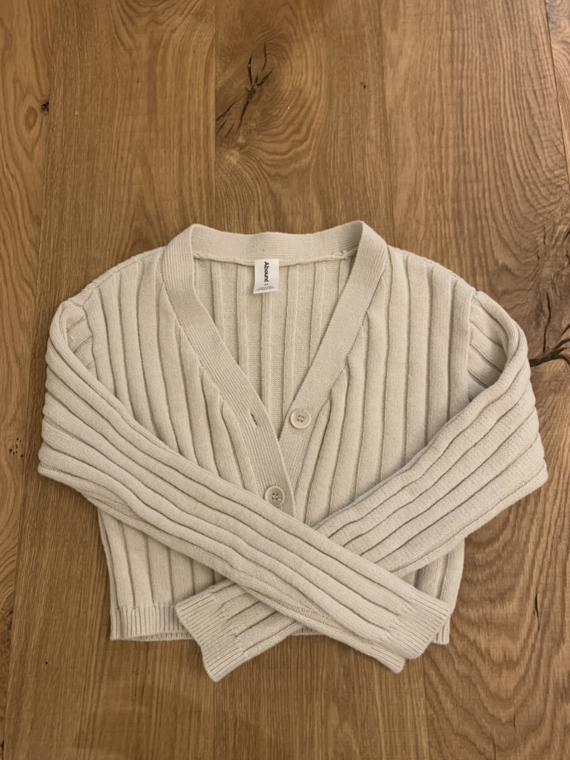2 cropped cardigans!