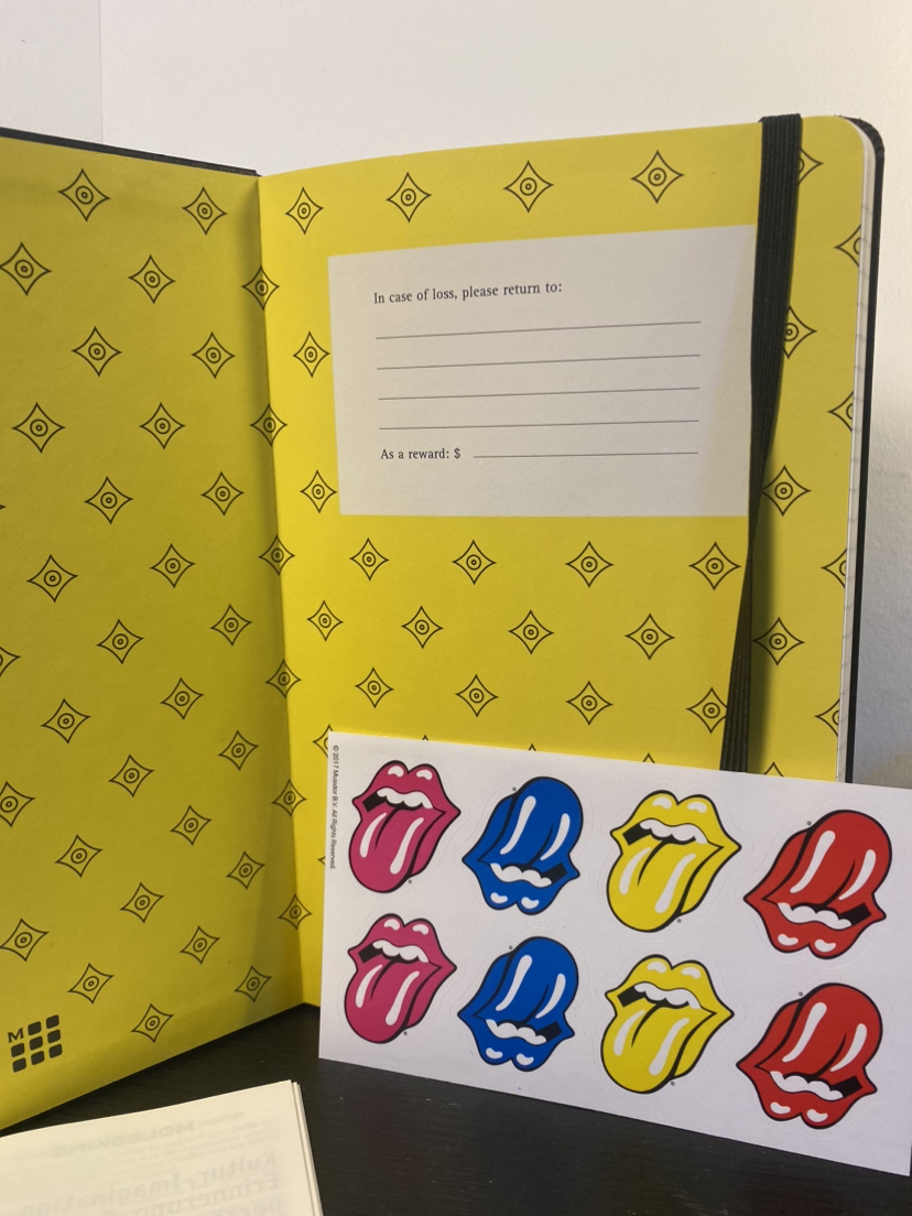 Moleskine limited edition Rolling Stones Notebook image indicator(3)