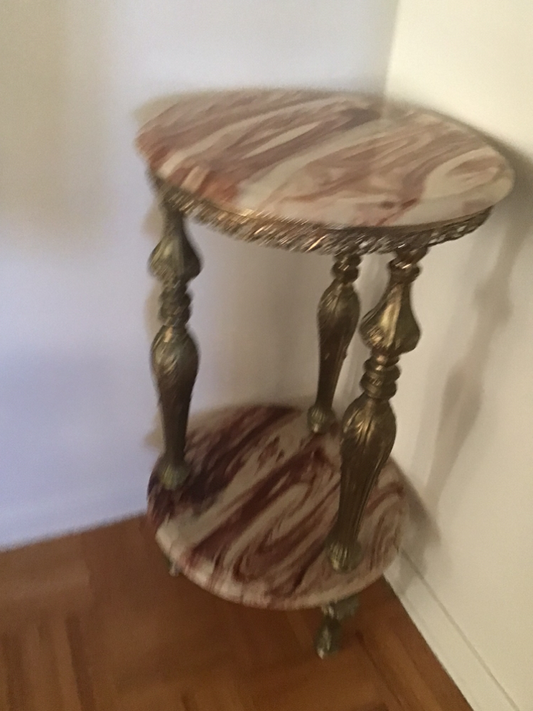 Marble access table