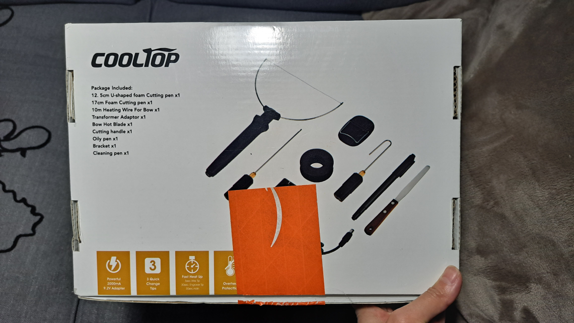 Cooltop 3 in 1 Foam Cutter Kit