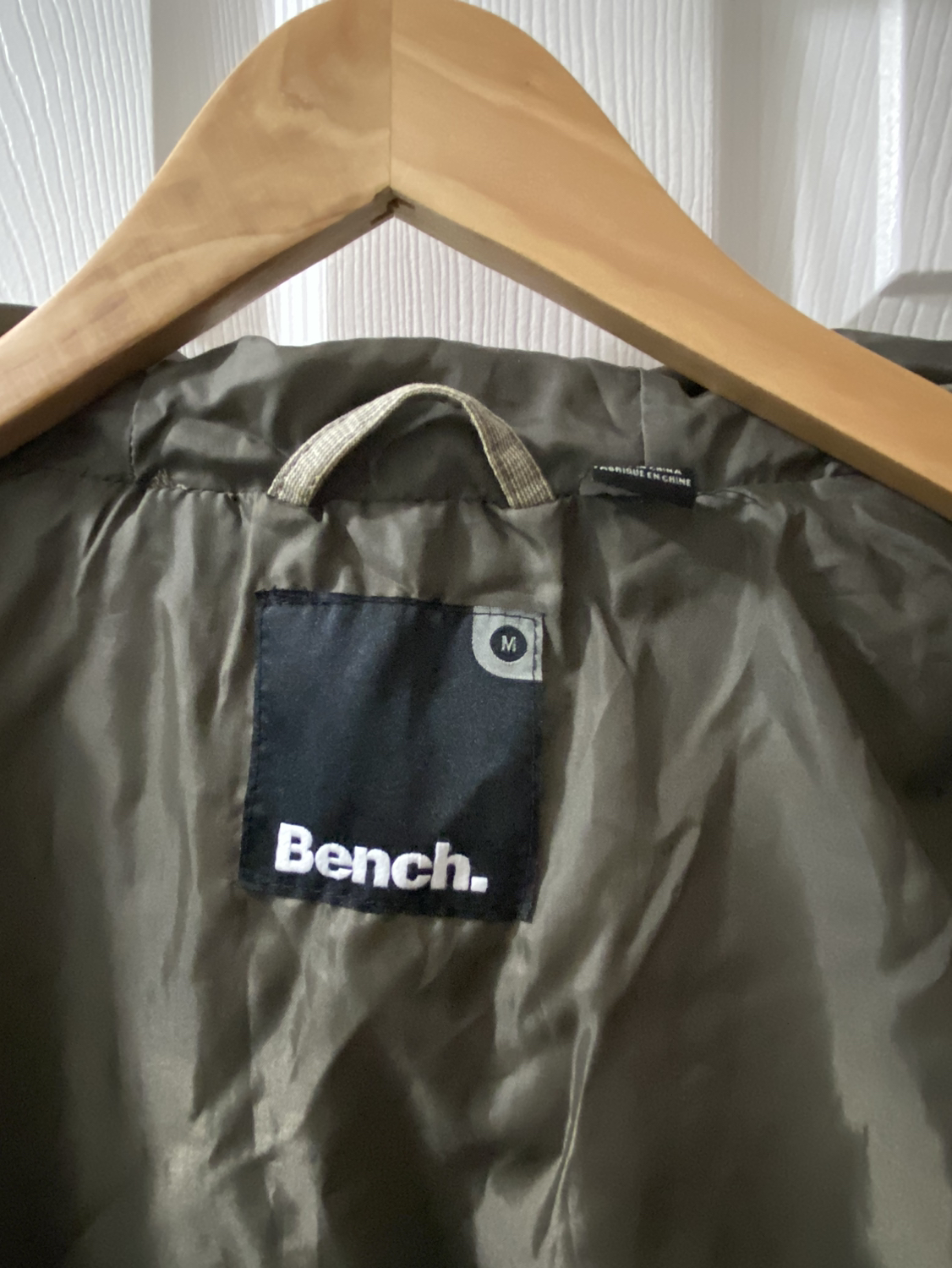 Bench Light Beige Women’s Bomber Jacket Medium image indicator(6)