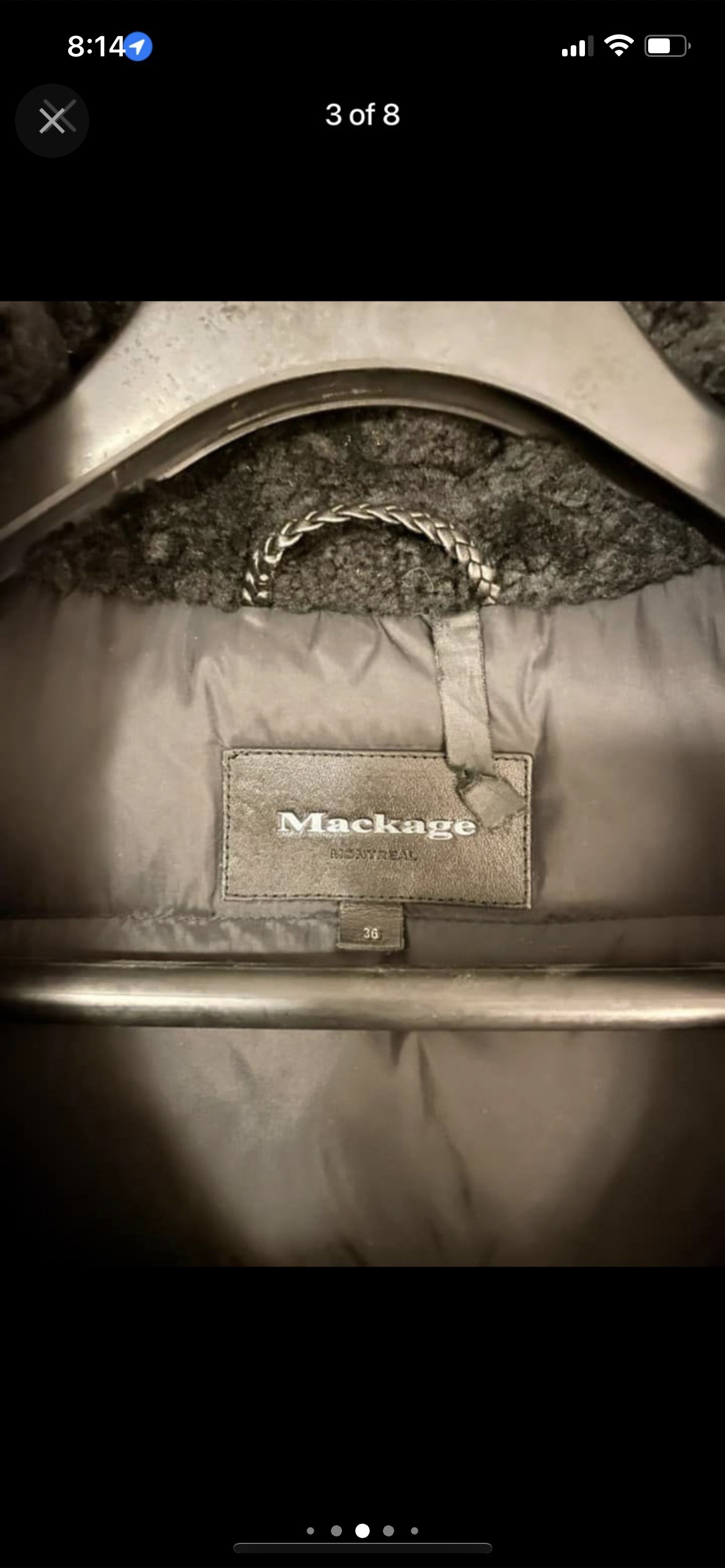 [Mackage] Vaughn Down Parka Jacket XS (800 fill power, for -30c) - photo 4