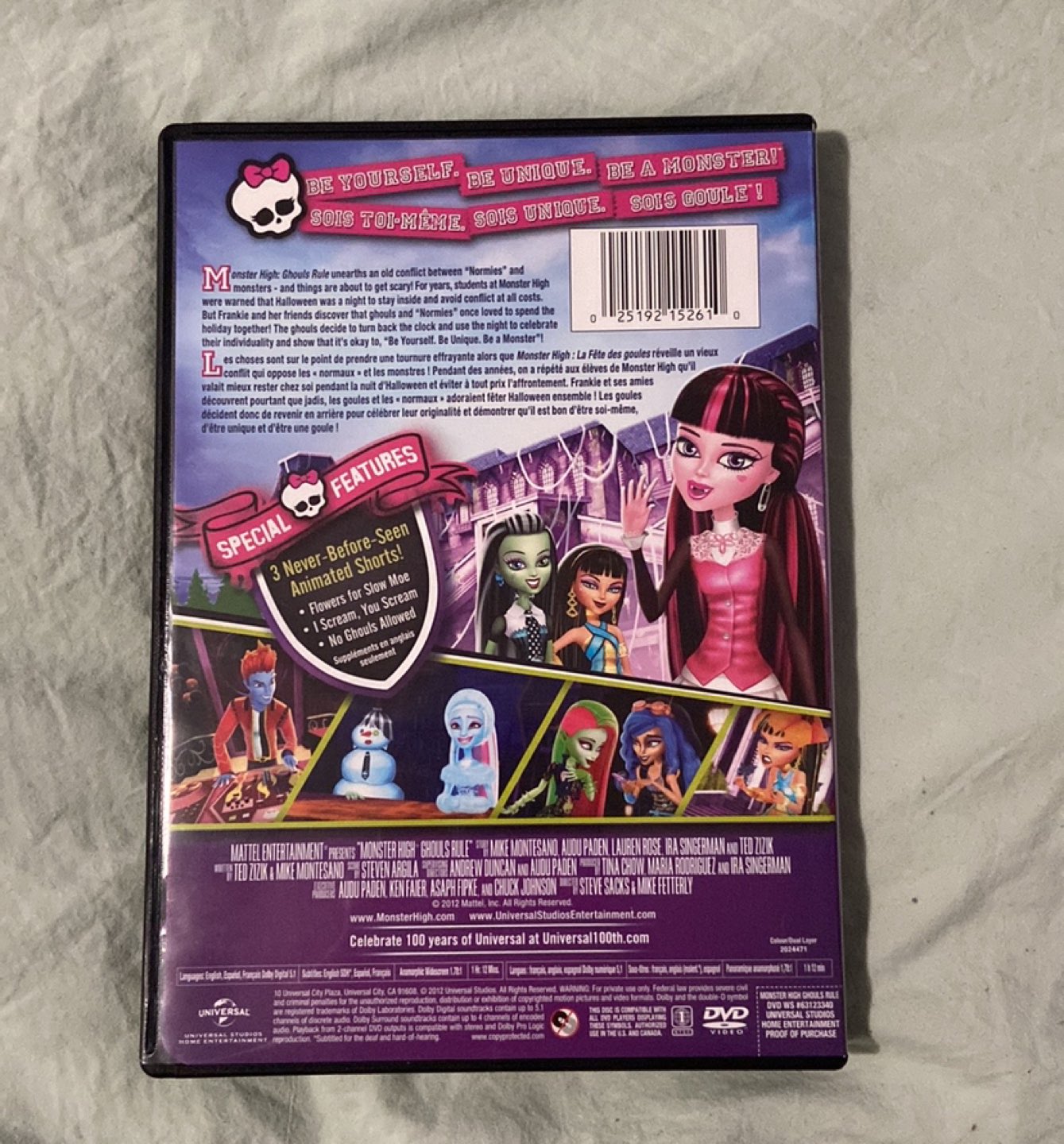 Monster High Ghouls Rule DVD image indicator(2)