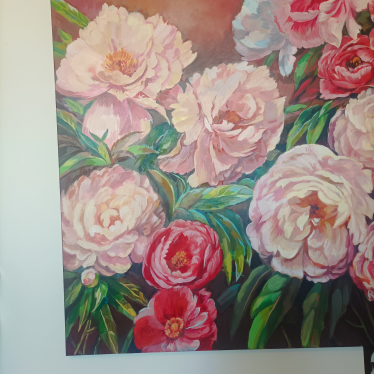 original oil painting 40 by 40 " image indicator(9)