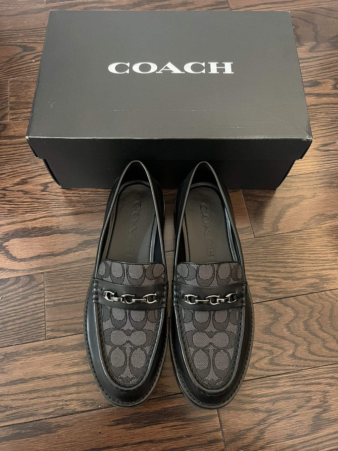 Coach Brooks Leather Loafers