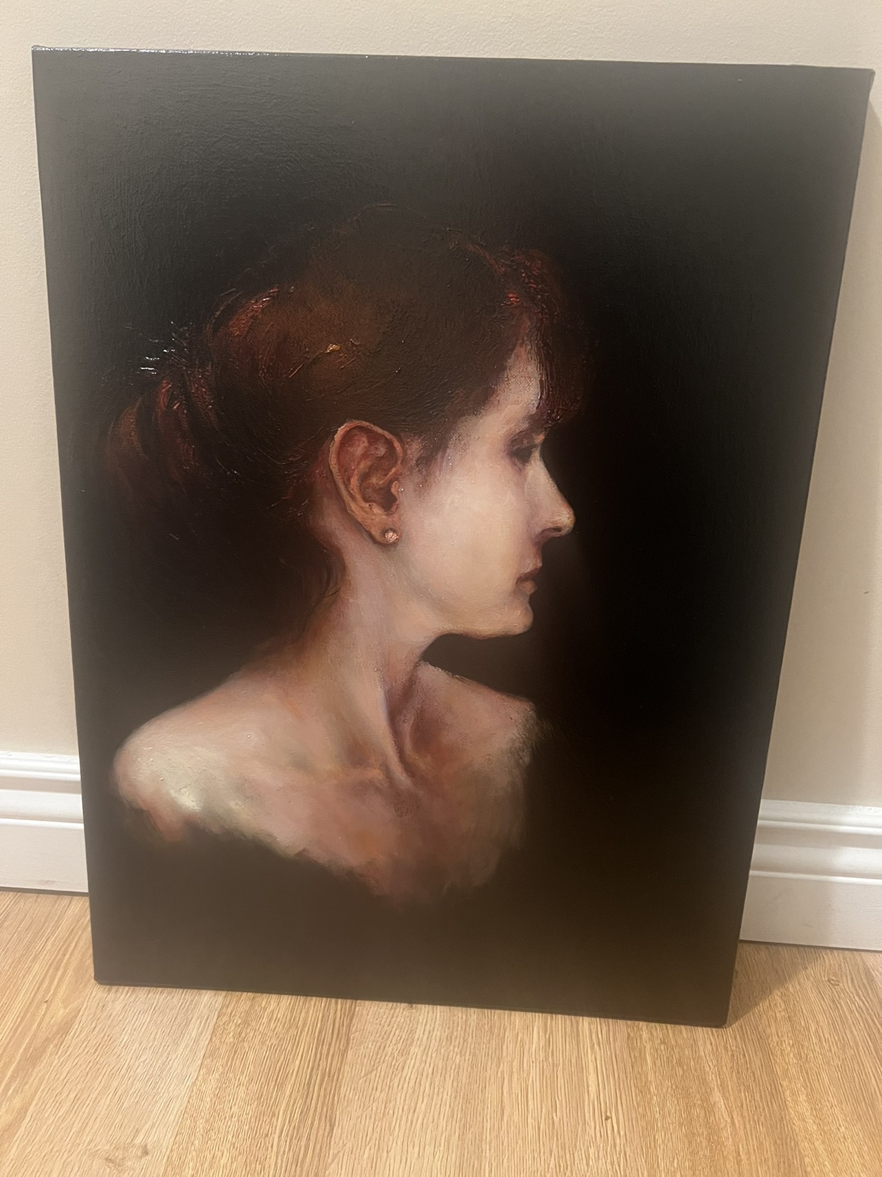 Art on canvas by Ontario artist