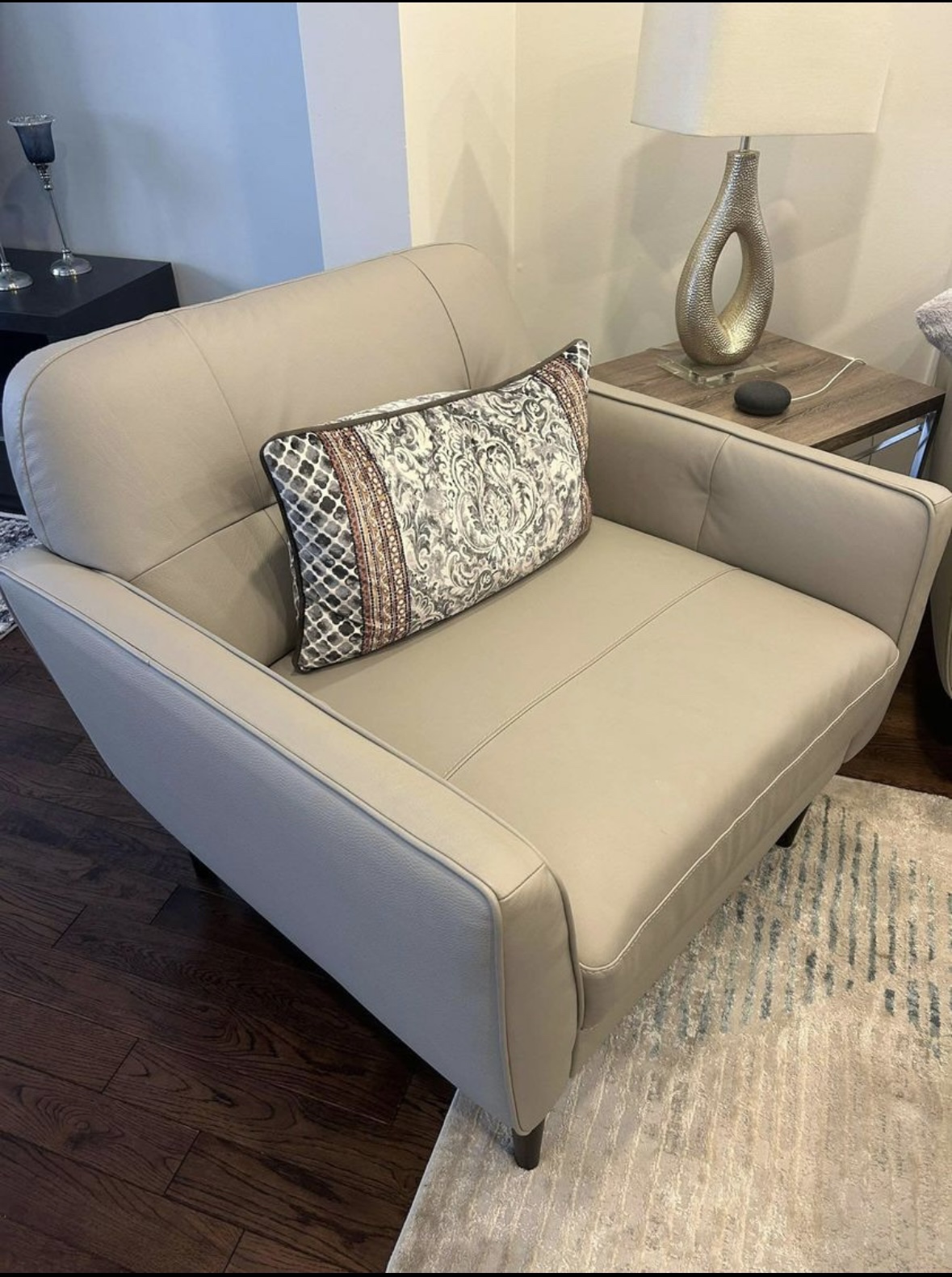 Chair and Love Seat from The Brick - photo 3