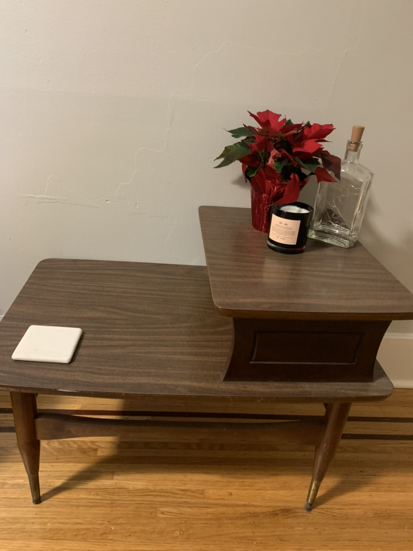 MCM style side table - photo 3
