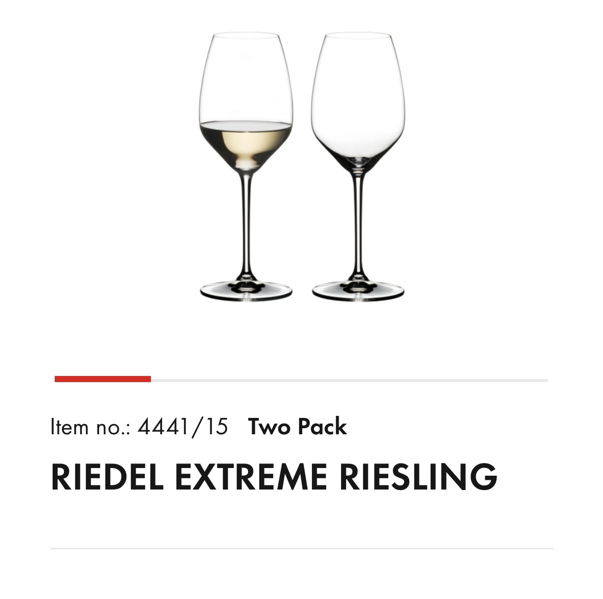 Professional White wine glass 2 glasses