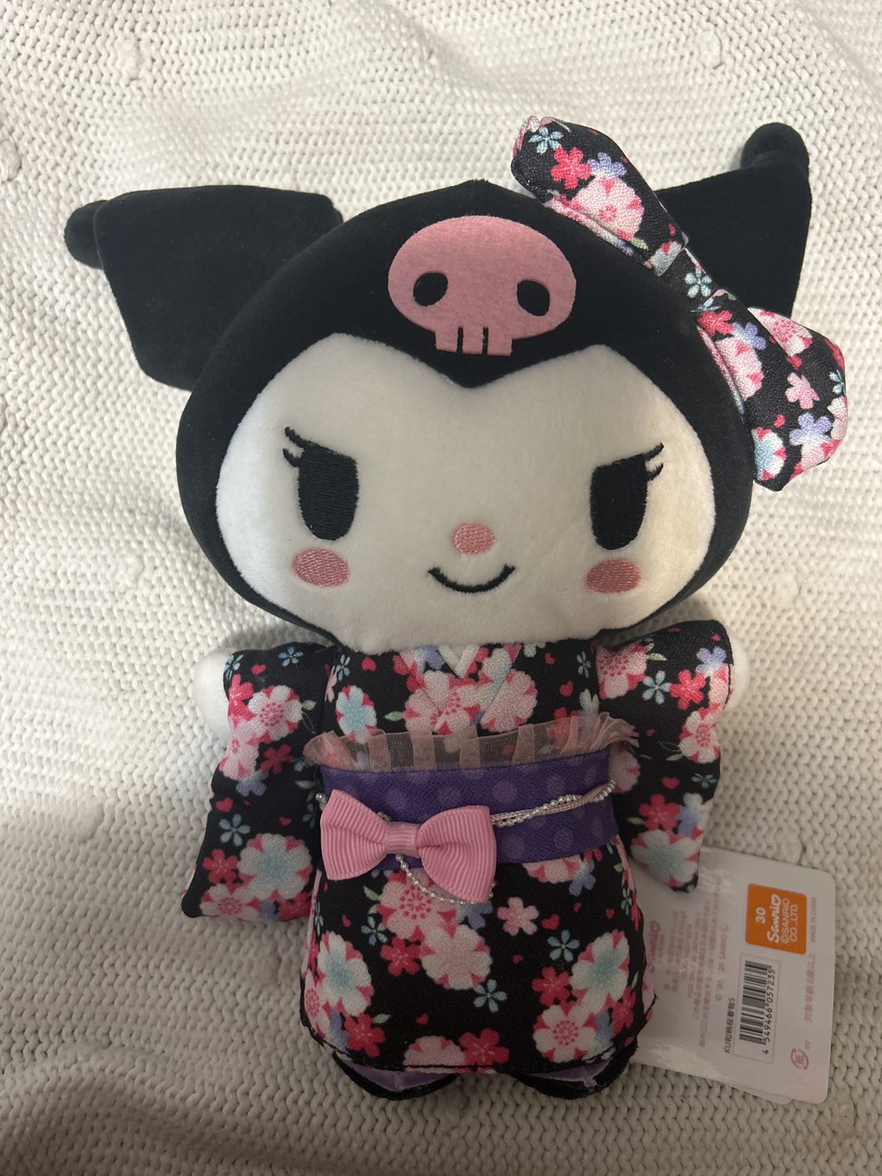 Sanrio 2020 Kuromi Sakura Kimono Series Plush Doll